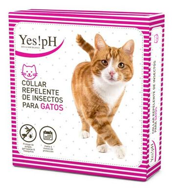 Coleira repelente de insetos para gatos da Yes!pH